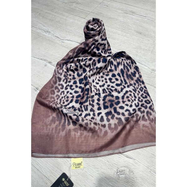 Dijital Soft Leopar Şal 0004
